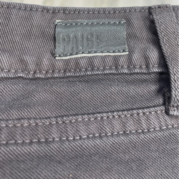 Paige Skyline Skinny Gray Wash Jeans 31 Small Flaw - Picture 7 of 8
